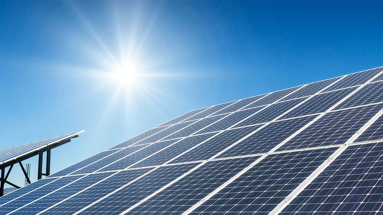 Điện mặt trời - Solar energy.