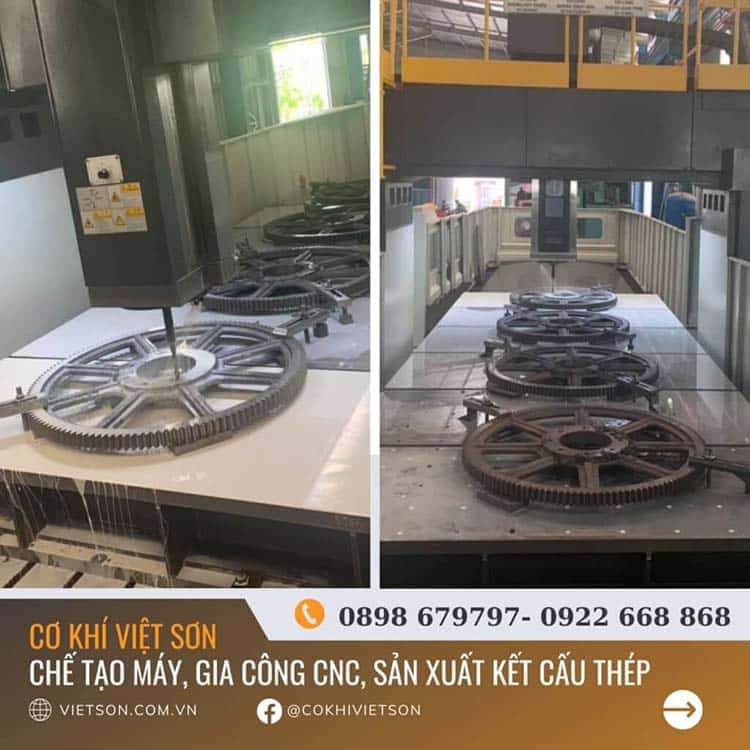 Gia công phay CNC tại Việt Sơn