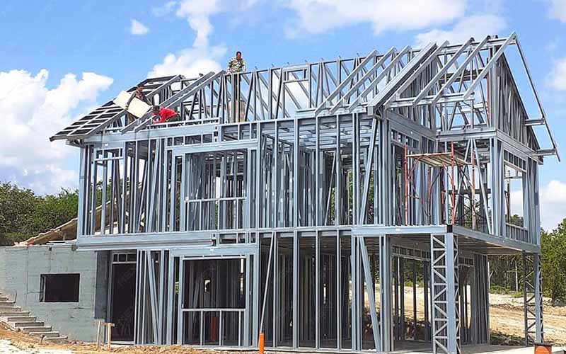 A prefabricated house made of steel for 140 million VND provides high durability