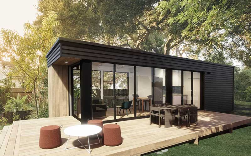 Building an office with modular homes helps save costs