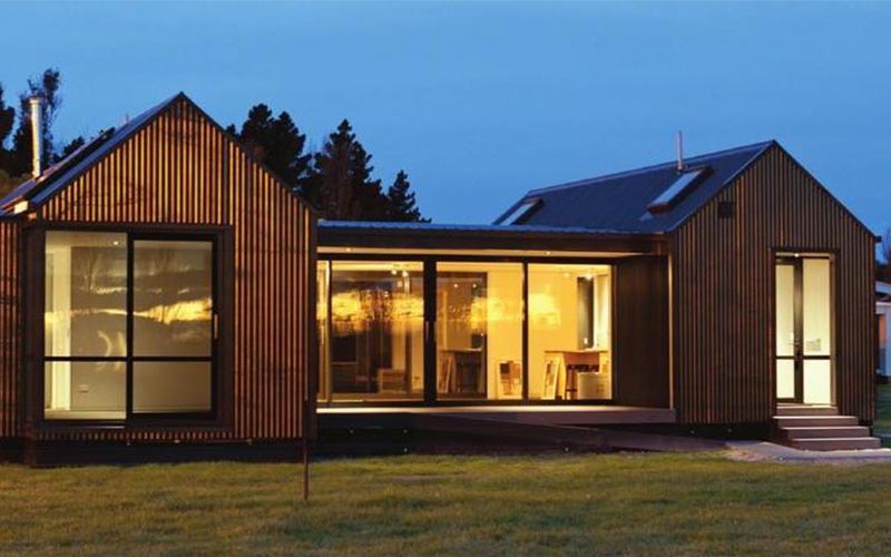 Prefab level 4 house in New Zealand style