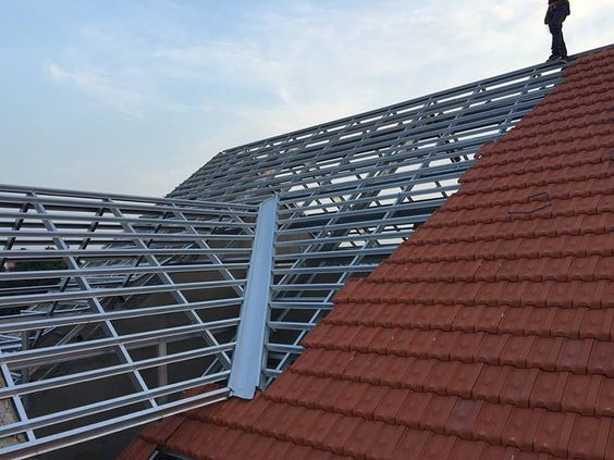 Residential roofs and Omega purlins