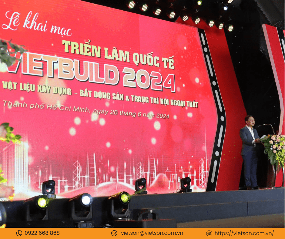 Opening of Vietbuild 2024 exhibition