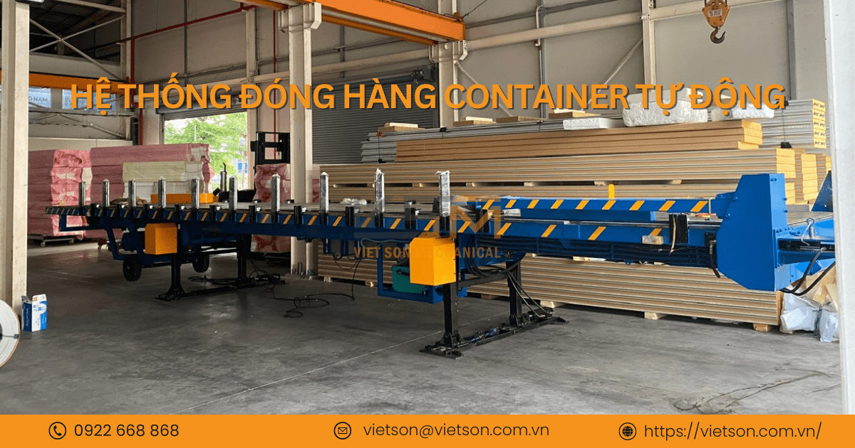 Hệ thống đóng hàng Container tự động