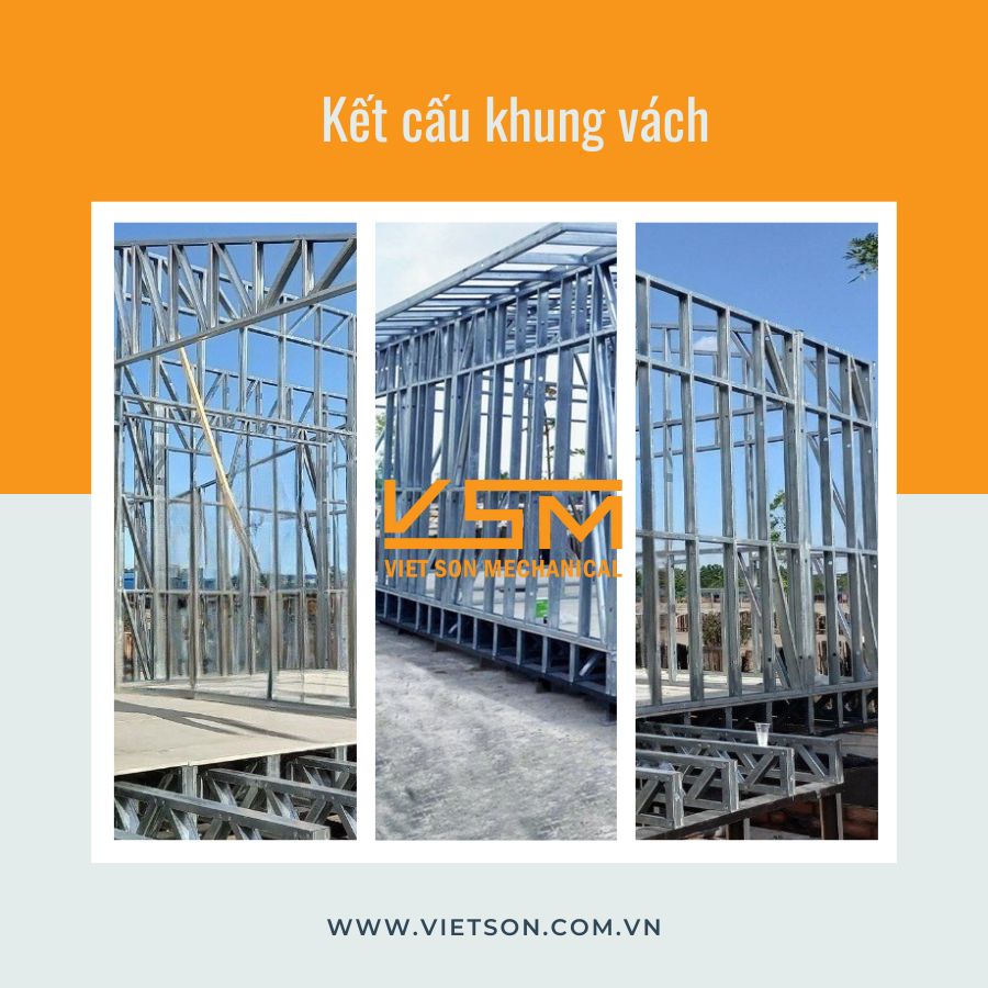 kết cấu khung vách Kết cấu khung vách
