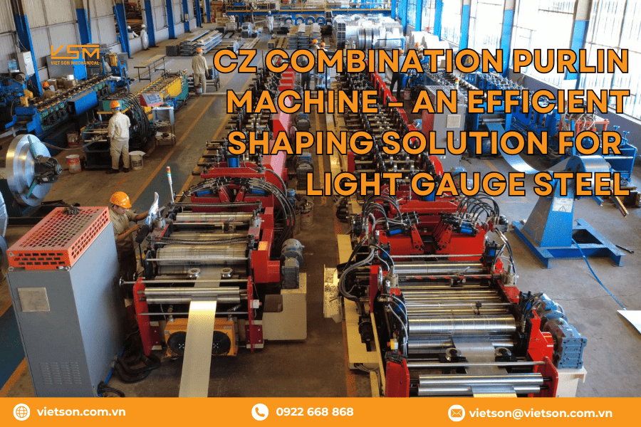 CZ Combination Purlin Machine