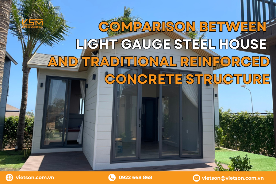 light gauge steel house