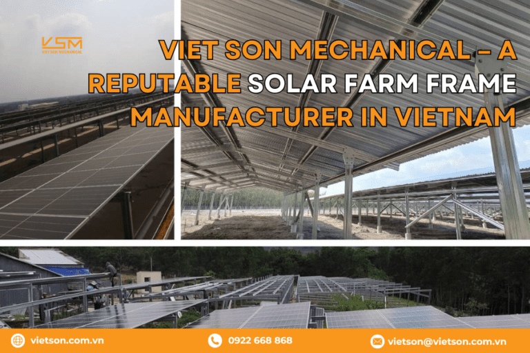 solar farm frame