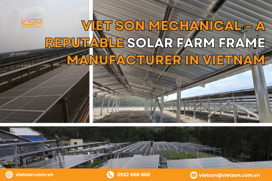 solar farm frame