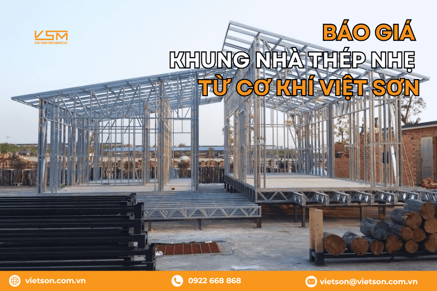 khung nhà thép nhẹ