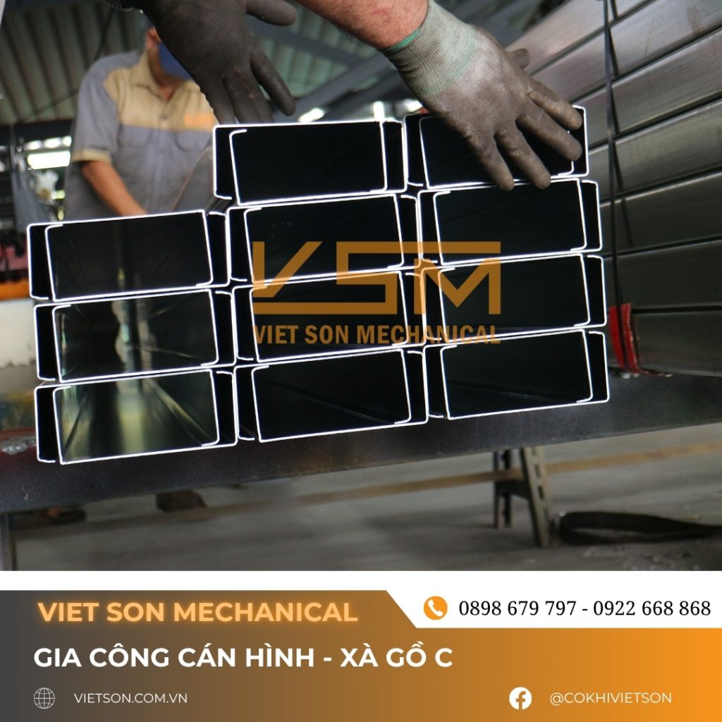 Gia công cán hình - Xà gồ C