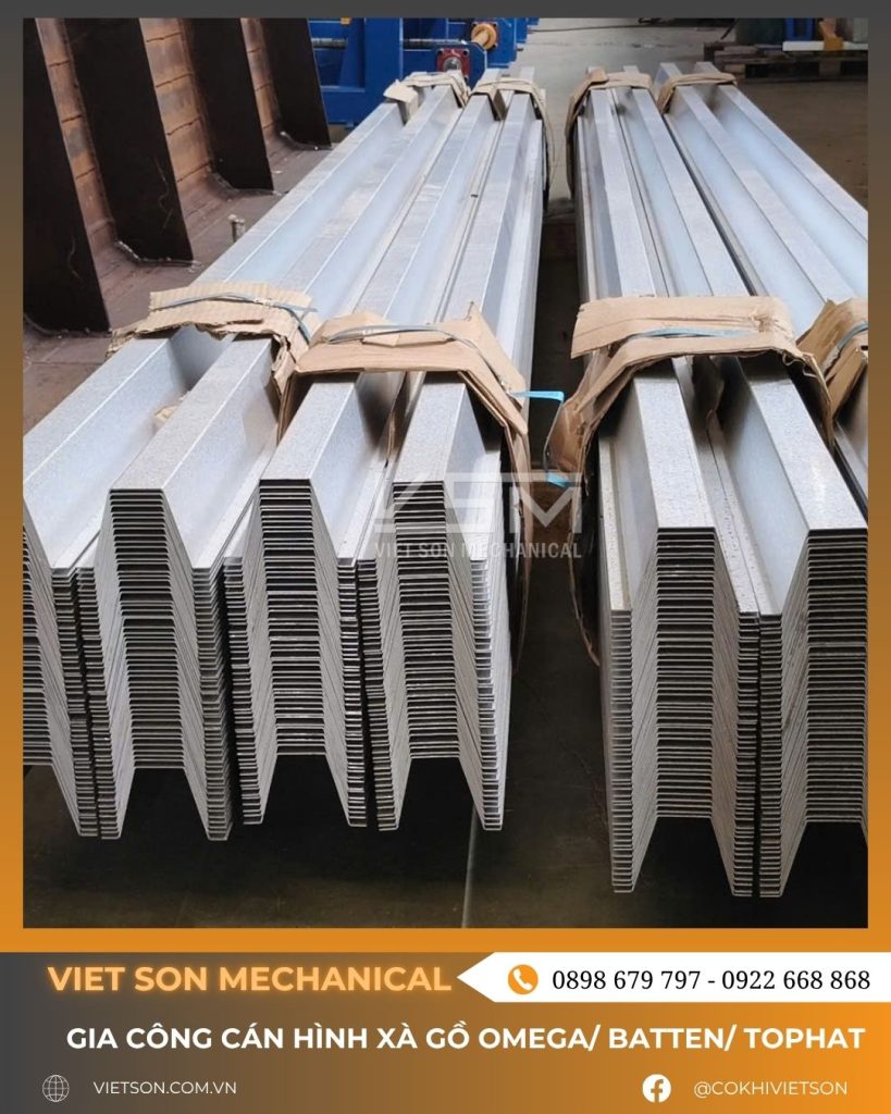 Thanh xà gồ Omega